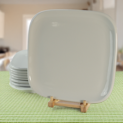 Impulse Square Dinner Plates, Set of 8
