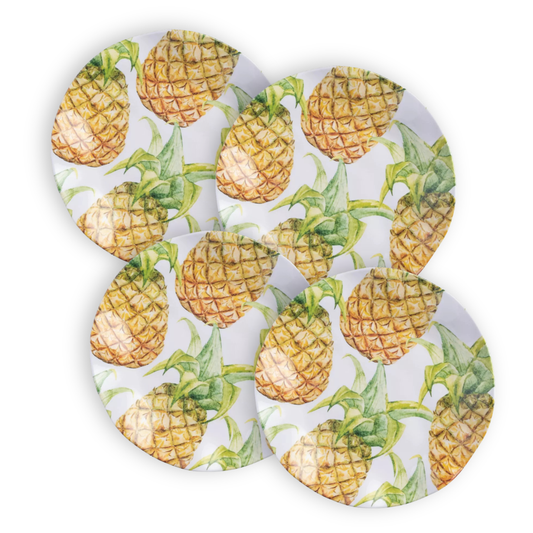 Aloha 10.5" Outdoor Dinner Plate, Set of 4