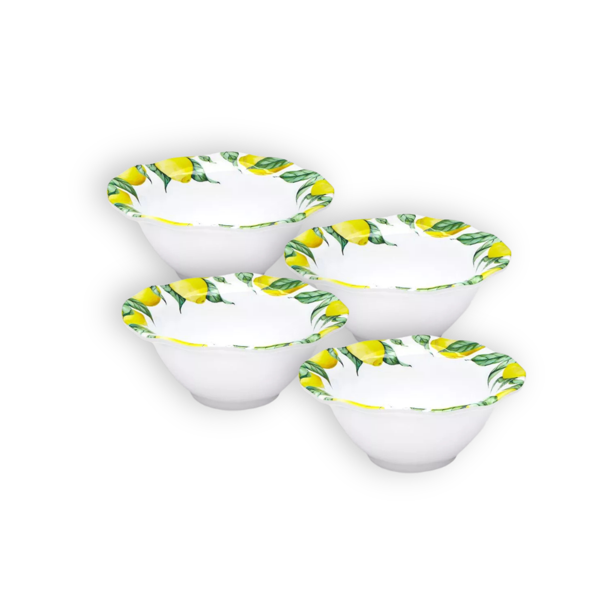 Limonata 6.5" Outdoor Cereal Bowl, Set of 4
