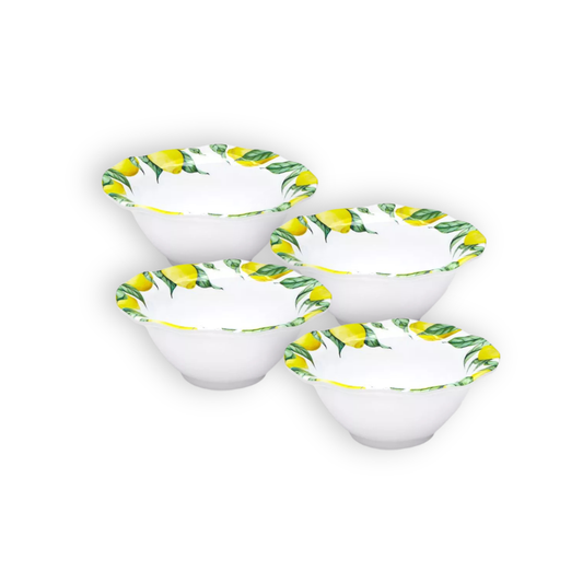 Limonata 6.5" Outdoor Cereal Bowl, Set of 4