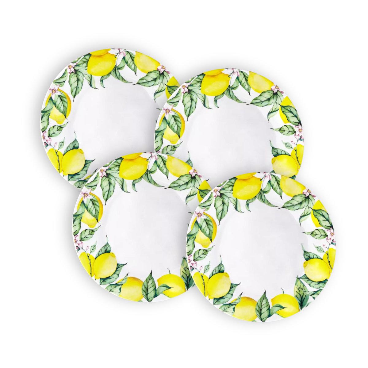 Limonata 10.5" Outdoor Dinner Plate, Set of 4