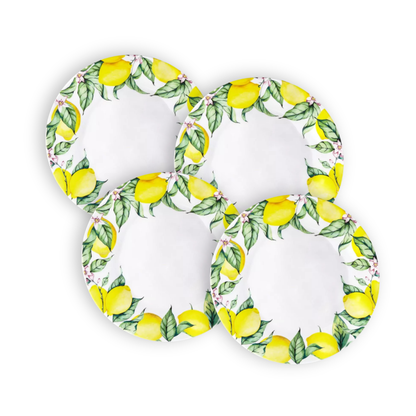Limonata 10.5" Outdoor Dinner Plate, Set of 4