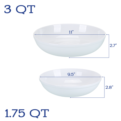 Assorted Serving Bowls, Set of 2