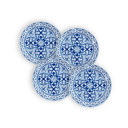 Talavera 8" Outdoor Salad Plate, Set of 4