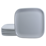 Impulse Square Dinner Plates, Set of 8