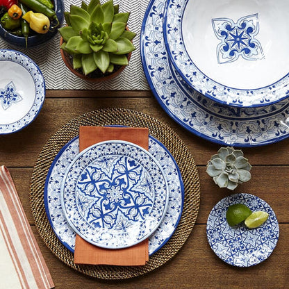 Talavera 8" Outdoor Salad Plate, Set of 4